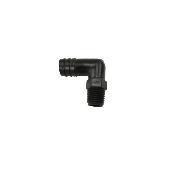 679-2 (CORDS) COUDE 90° 1/4 PO MPT X 1/2 PO BARB