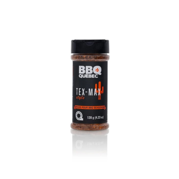 QC0016 (BBQ QUÉBEC) ÉPICES TEX-MAX 120 G