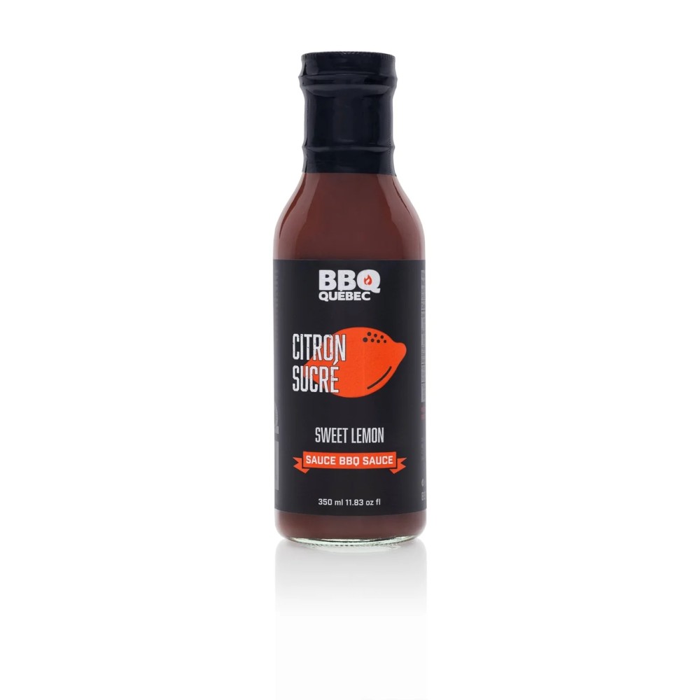 QC0201 (BBQ QUÉBEC) SAUCE CITRON SUCRÉE 350 ML