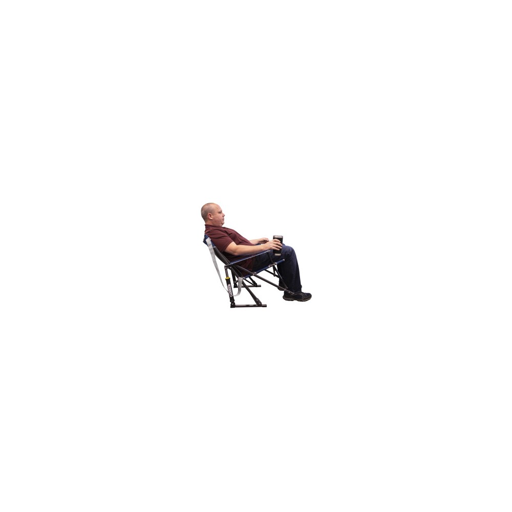 410146 (GCI OUTDOOR) CHAISE BERÇANTE KICKBACK ROCKER BLEU ROYAL