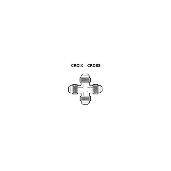 741-378 (BISMAR) CROIX EN LAITON 3/8 PO