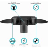 (DURA) ROBINET DE BAIN, 4PO, NOIR MAT