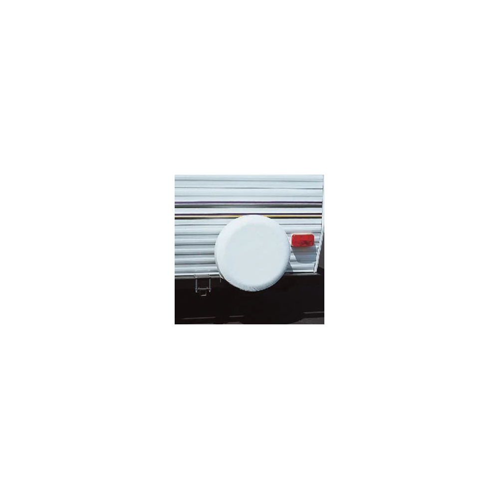 1751 (ADCO) HOUSSE DE PNEU DE SECOURS 34 PO BLANCHE