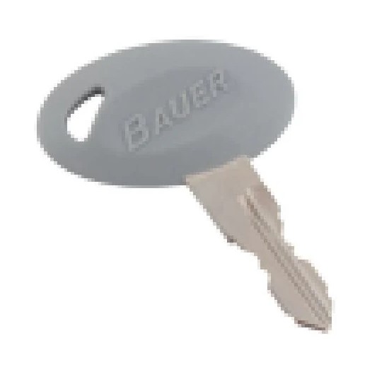 KEY-RV-BLANK700 (CPG) CLÉ BAUER SÉRIE 700 VIERGE À TÊTE GRISE