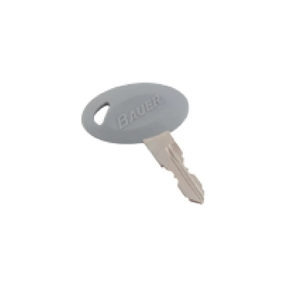 KEY-RV-BLANK700 (CPG) CLÉ BAUER SÉRIE 700 VIERGE À TÊTE GRISE