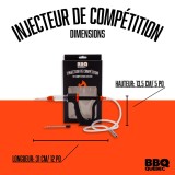 QC1113 (BBQ QUÉBEC) INJECTEUR DE COMPÉTITION POUR BBQ