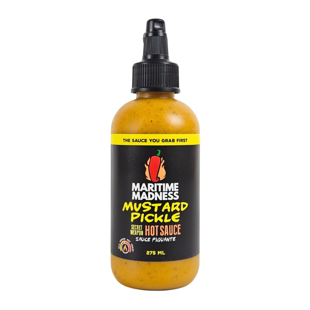 779 (MARITIME MADNESS) SAUCE PIQUANTE MUSTARD PICKLE