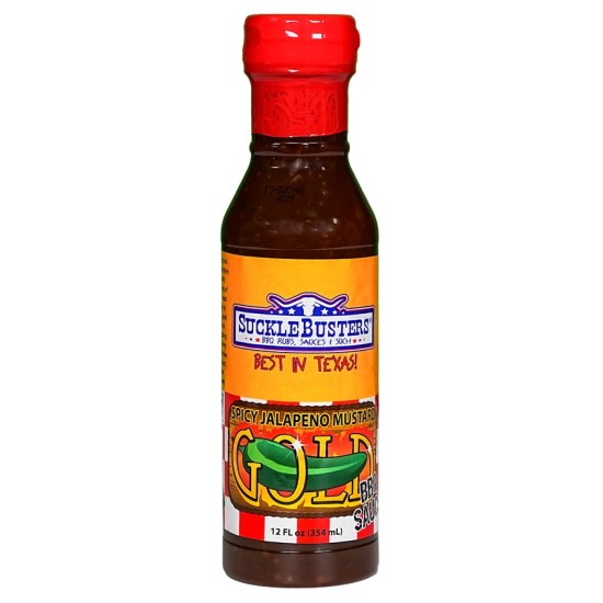 SB-3460 (SUCKLEBUSTERS) SAUCE BBQ À LA MOUTARDE DOUCE ET ÉPICÉE