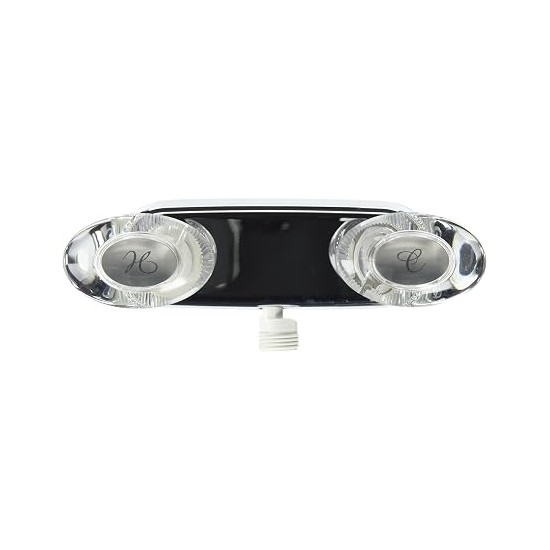 PF223341 (VALTERRA) ROBINET DE DOUCHE 4 PO À 2 MANETTES AVEC BRISE-VIDE, CHROME