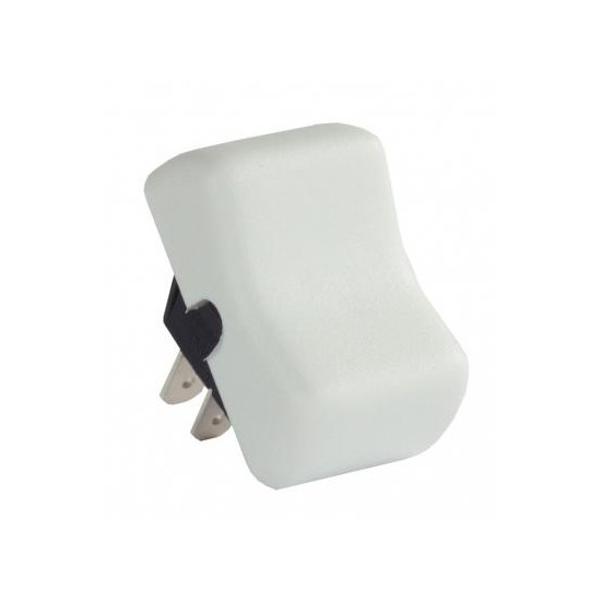 12035 (JR PRODUCTS) INTERRUPTEUR À BASCULE ON/OFF BLANC