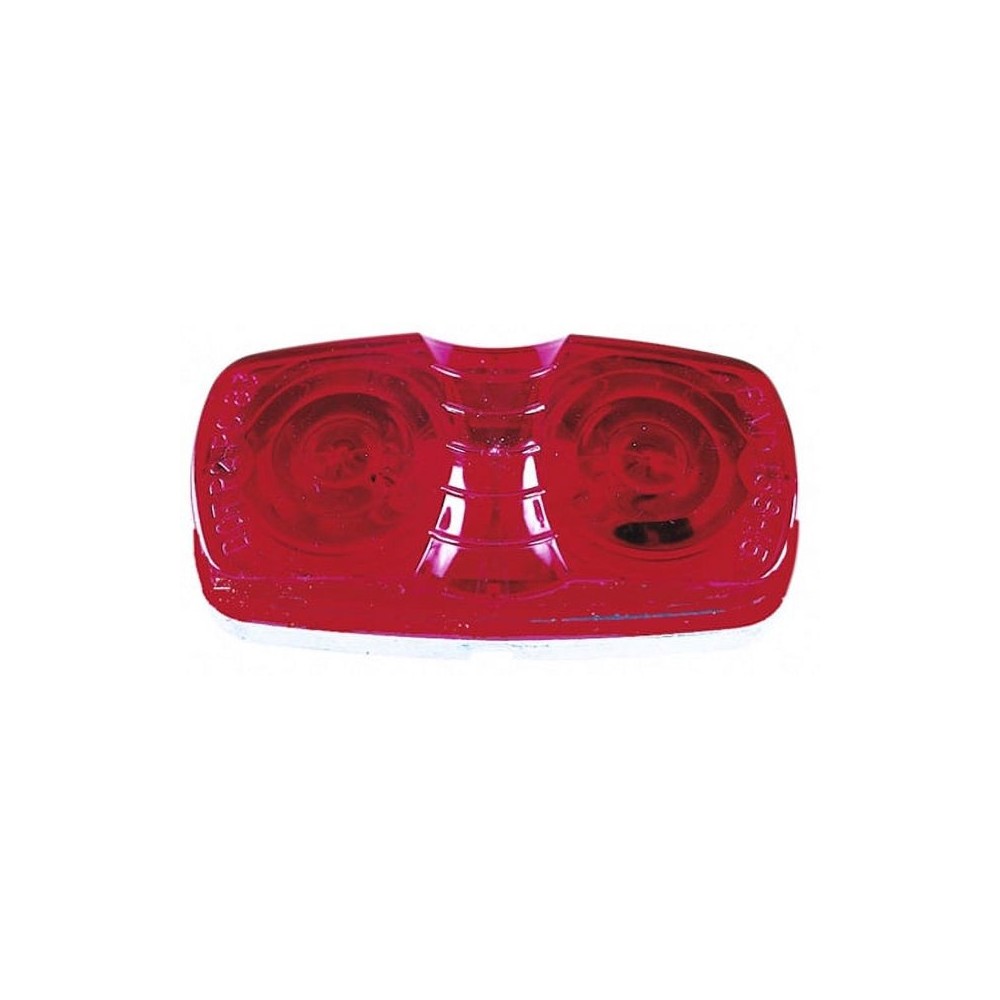 V138-15R (PETERSON) LENTILLE DE FEU DE POSITION LATÉRAL ROUGE