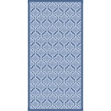 2021028031 (LIPPERT) TAPIS DE SOL RÉVERSIBLE 8 PI X 16 PI BLEU