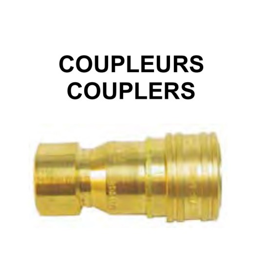 747-225 (BISMAR) COUPLEUR RAPIDE 1/4 PO