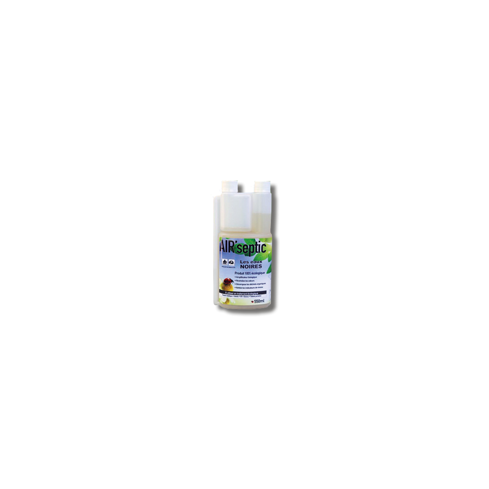8009 (AIR'EAUTECH) AIR'SEPTIC – TRAITEMENT POUR LES EAUX NOIRES 550 ML