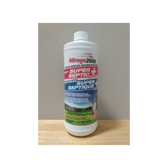 3382 (MIRAGE 2000) SUPER SEPTIQUE PLUS AVEC ENZYMES 1 L