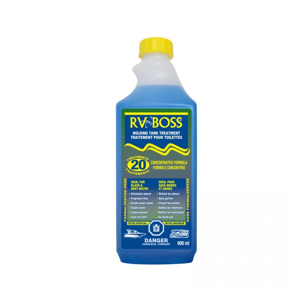 1775 (RV-BOSS) TRAITEMENT CONCENTRÉ POUR RÉSERVOIRS D’EAUX USÉES 600 ML
