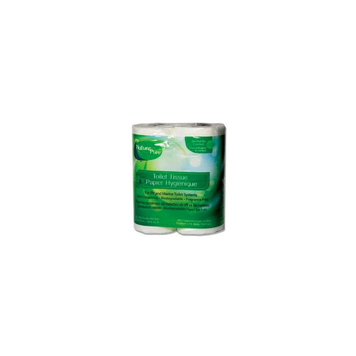 25965 (CPP) NATURE PURE RV TOILET TISSUE – 2-PLY – 4 ROLL PACK
