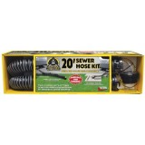 D04-0675 (VALTERRA) SILVERBACK 20' RV SEWER HOSE KIT WITH 90° UNIVERSAL ADAPTER