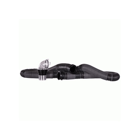 D04-0675 (VALTERRA) ENSEMBLE DE TUYAU D'ÉVACUATION SILVERBACK 20 PI AVEC ADAPTATEUR UNIVERSEL 90°