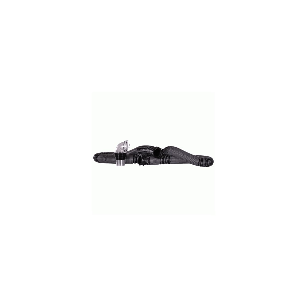 D04-0675 (VALTERRA) ENSEMBLE DE TUYAU D'ÉVACUATION SILVERBACK 20 PI AVEC ADAPTATEUR UNIVERSEL 90°