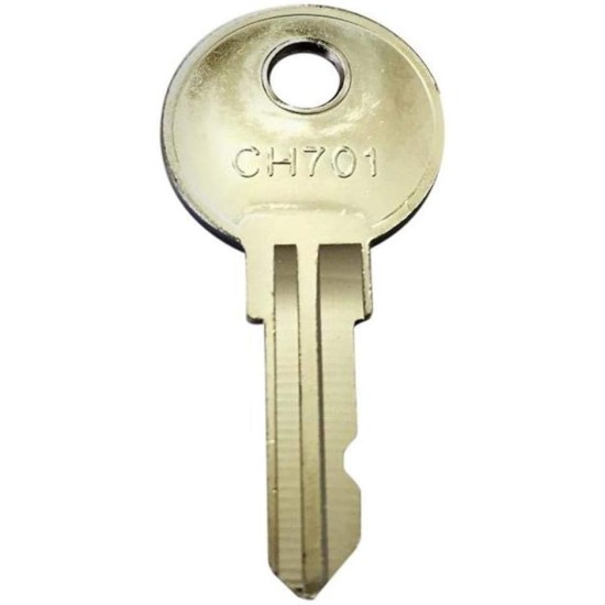 CH701-A (JR PRODUCTS) CLÉS DE REMPLACEMENT POUR SERRURE DE PORTE DE VR – CODE 701