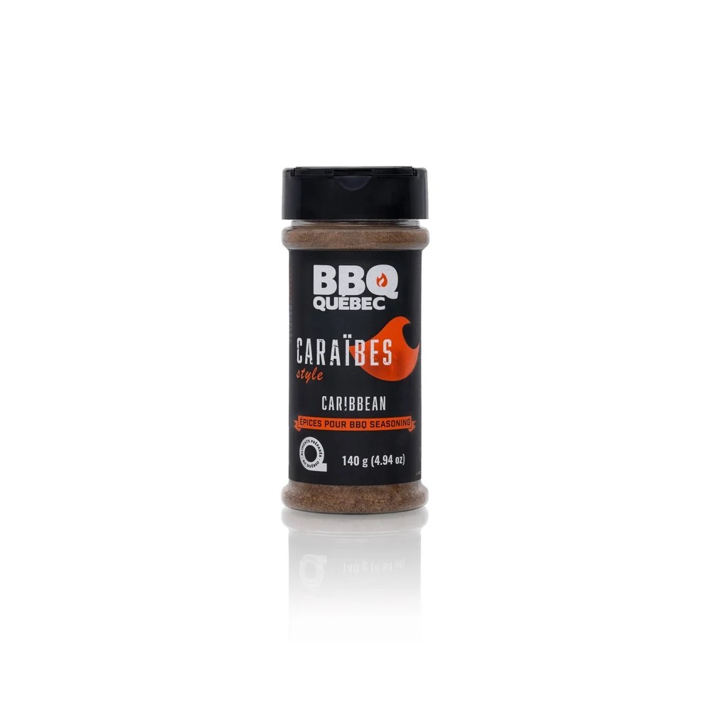 QC0017 (BBQ QUÉBEC) ÉPICE CARAÏBES 140 G