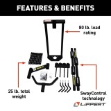 429756 (LIPPERT) PORTE-VÉLOS JACK-IT POUR 2 VÉLOS