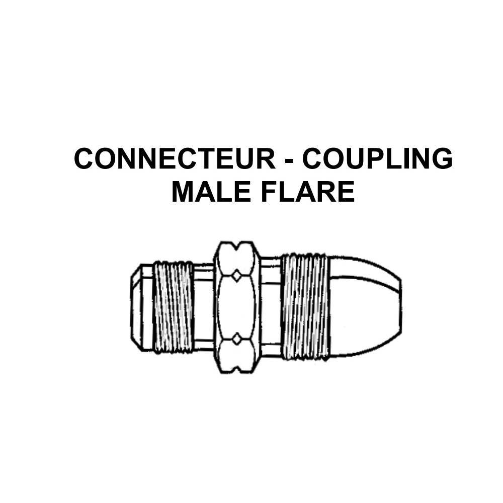 741-760 (BISMAR) CONNECTEUR POL M X 3/8 PO MFL