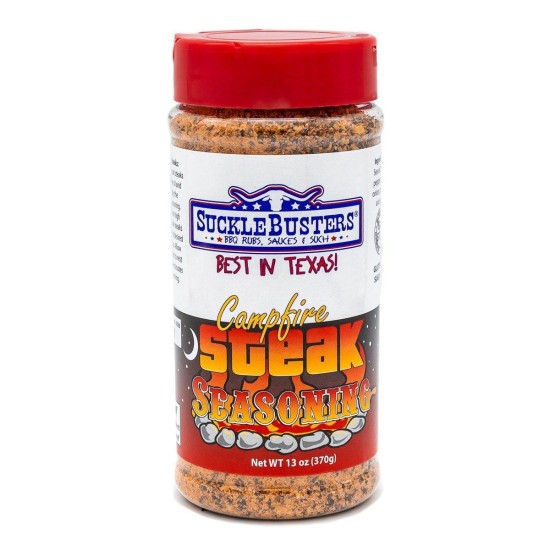 SBCF005 (SUCKLEBUSTERS) ASSAISONNEMENT À STEAK SAVEUR FEU DE CAMP, 13 OZ