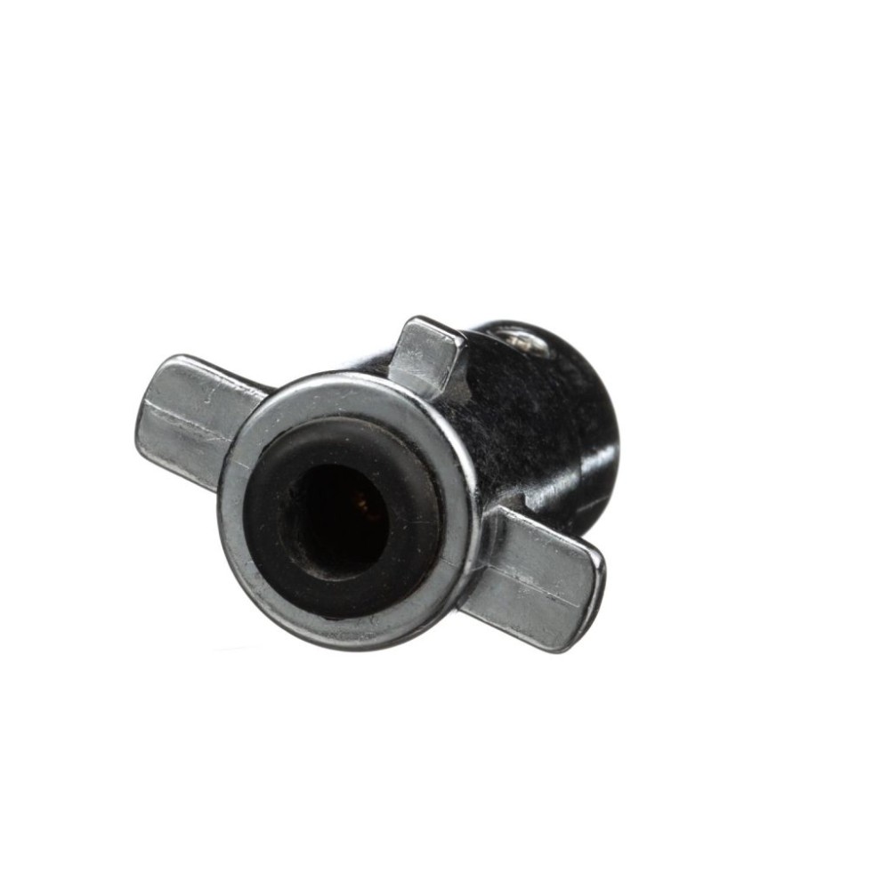 4P-102V (POLLAK) 4-POLE ROUND TRAILER END CONNECTOR – CHROME PLATED