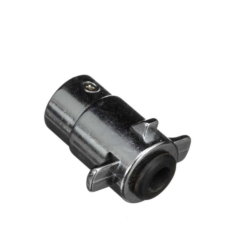 4P-102V (POLLAK) 4-POLE ROUND TRAILER END CONNECTOR – CHROME PLATED