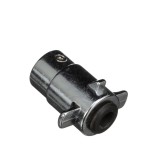 4P-102V (POLLAK) 4-POLE ROUND TRAILER END CONNECTOR – CHROME PLATED