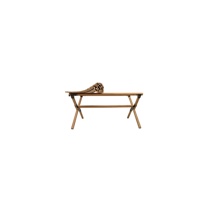 SPATABLE (ROOFTOP CAMP) TABLE PLIANTE COMPACTE EN BAMBOU POUR CAMPING