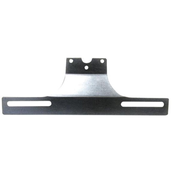 V25900-09 (PETERSON) SUPPORT D’IMMATRICULATION UNIVERSEL POUR VR, NOIR, ACIER