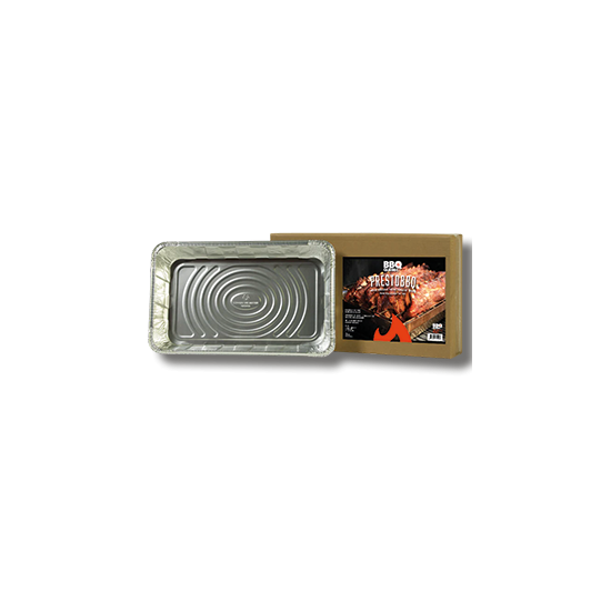 RIBBBQPA (BBQ QUÉBEC) PLAT D'ALUMINIUM POUR PRESTO BBQ