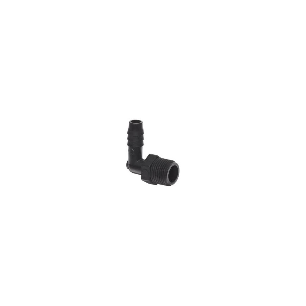 679-2 (CORDS) COUDE 90° 1/4 PO MPT X 1/2 PO BARB