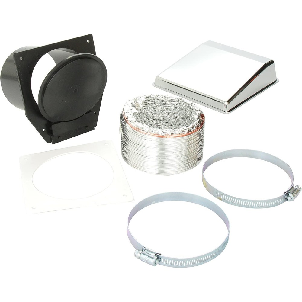 VID403AC (SPLENDIDE) ENSEMBLE DE VENTILATION POUR SÉCHEUSE, FINI CHROME