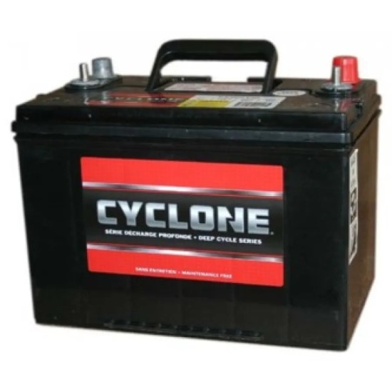 C24DC100 (DIXON) BATTERIE À DÉCHARGE PROFONDE 12 V, GROUPE 24