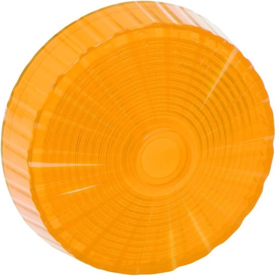 34-50-112 (BARGMAN) LENTILLE DE REMPLACEMENT AMBRE POUR FEU DE GABARIT SÉRIE 100