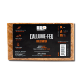 QC1302 (BBQ QUÉBEC) ALLUME-FEU BBQ – PAQUET DE 24 CUBES