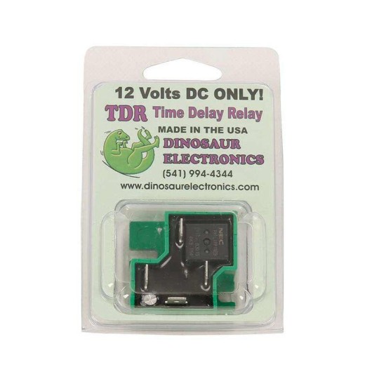 (DINOSAUR)FURNACE TIME DELAY RELAY 12 VOLT DC