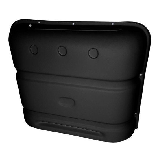 12867 (ICON) COUVERCLE NOIR POUR DOUBLE BONBONNE DE PROPANE DE 20 OU 30 LB