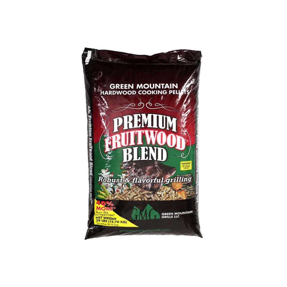 (BBQ) GRANULE 28LB BOIS FRUITIERS MELANGE