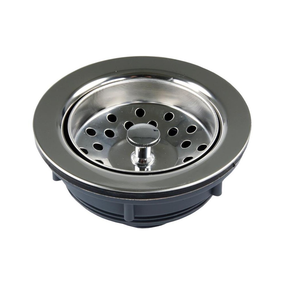 95285 (JR PRODUCTS) CRÉPINE D’ÉVIER CHROMÉE, 3 1/2 PO À 4 PO