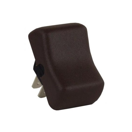 12165 (JR PRODUCTS) INTERRUPTEUR À BASCULE MARCHE/ARRÊT BRUN