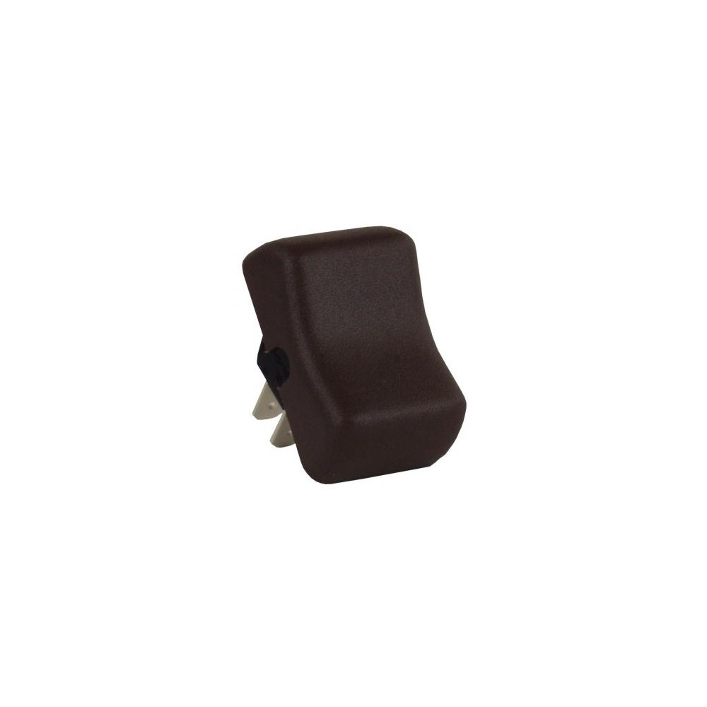12165 (JR PRODUCTS) INTERRUPTEUR À BASCULE MARCHE/ARRÊT BRUN