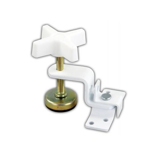 20775 (JR PRODUCTS) ATTACHE DE FIXATION POUR COUCHETTE ESCAMOTABLE, BLANCHE
