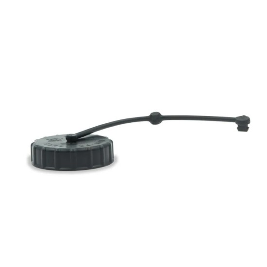 94244 (B&B) BOUCHON ET SANGLE DE REMPLACEMENT POUR ENTRÉE D’EAU PAR GRAVITÉ – NOIR