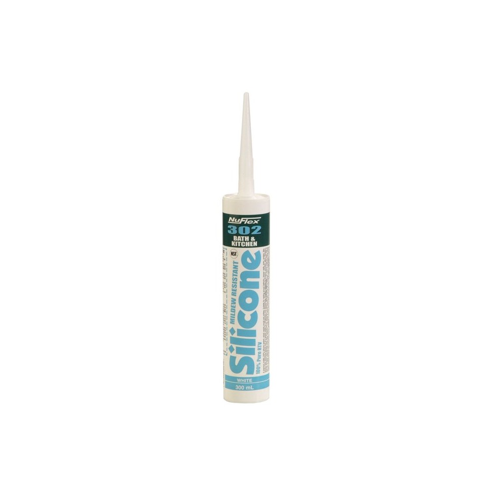 9302-C (HENG'S) SCELLANT DE CALFEUTRAGE AU SILICONE BLANC NUFLEX 302