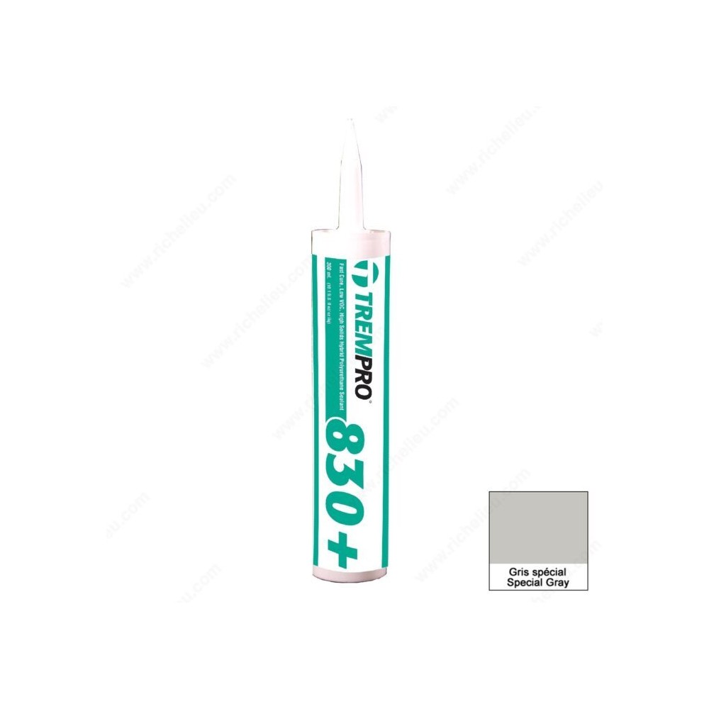 12-4181-30 (TREMPRO) MASTIC ÉLASTOMÉRIQUE GRIS